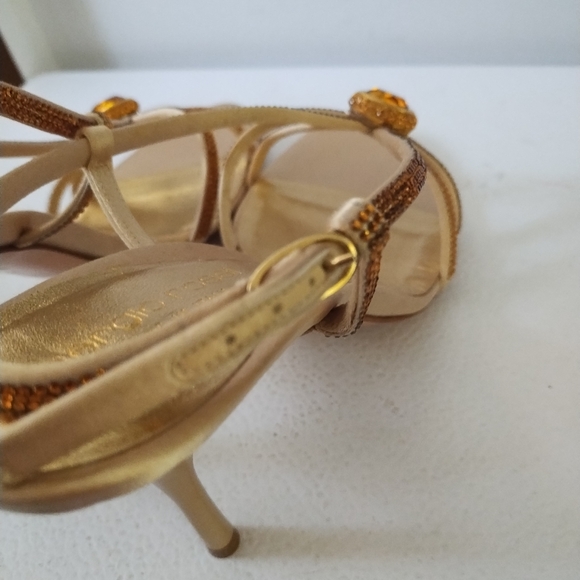 SERGIO ROSSI EVENING SANDAL, - Picture 8 of 12